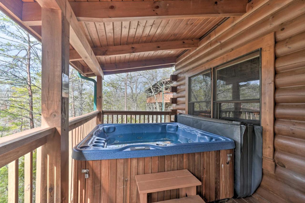Inviting Sevierville Cabin With Deck And Hot Tub! מראה חיצוני תמונה