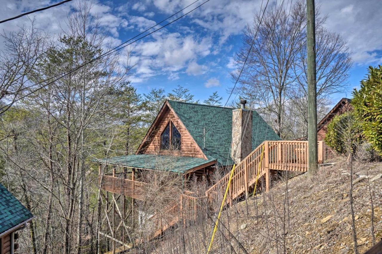 Inviting Sevierville Cabin With Deck And Hot Tub! מראה חיצוני תמונה