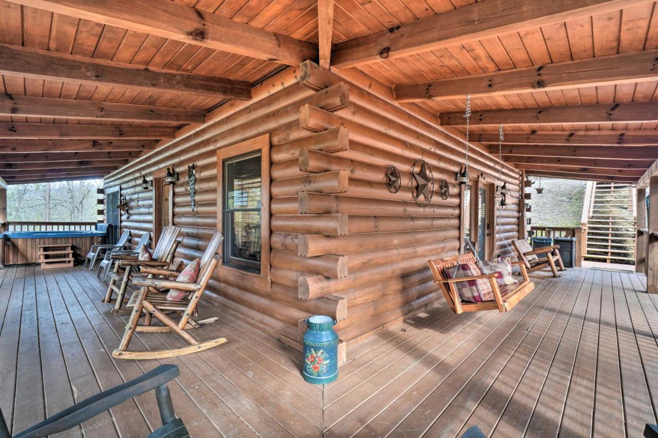 Inviting Sevierville Cabin With Deck And Hot Tub! מראה חיצוני תמונה